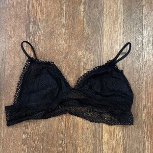 Victoria's Secret Black Lace Bralette